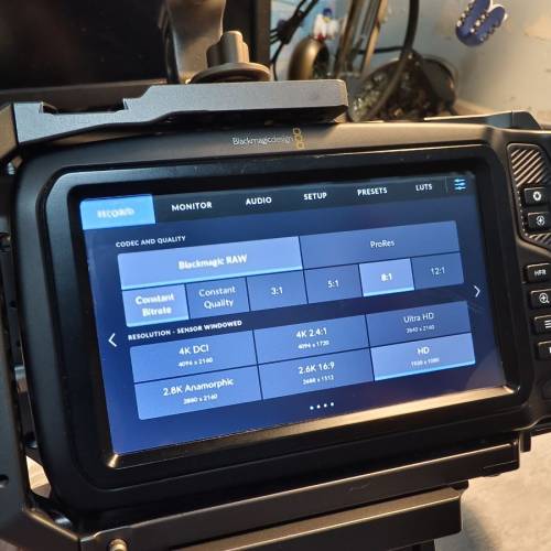 Blackmagic  Pocket Cinema Camera 4k (BMPCC 4k) Body with charger and batteries