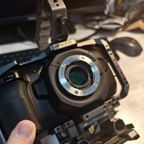 Blackmagic  Pocket Cinema Camera 4k (BMPCC 4k) Body with charger and batteries
