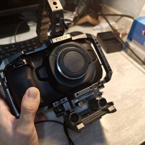 Blackmagic  Pocket Cinema Camera 4k (BMPCC 4k) Body with charger and batteries