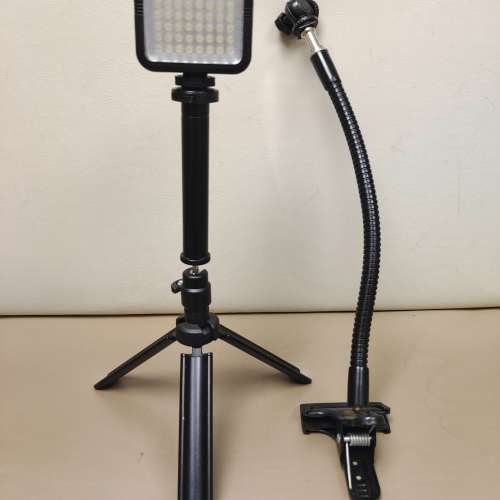 永諾 YONGNUO SYD-0808 LED 補光燈連三腳架及夾架