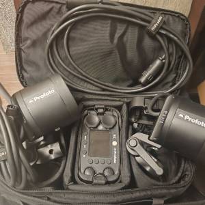 Profoto B2 燈頭連控制器及袋