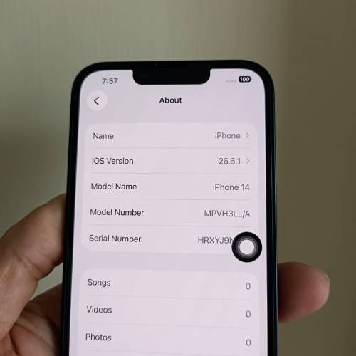 iPhone 14 128g blue