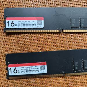 2*ddr4 16GB*2= 32GB