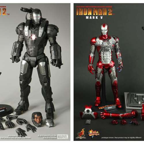 Hot Toys 1/6 鐵甲奇俠 Iron Man 2 &ndash; War Machine / Mark V