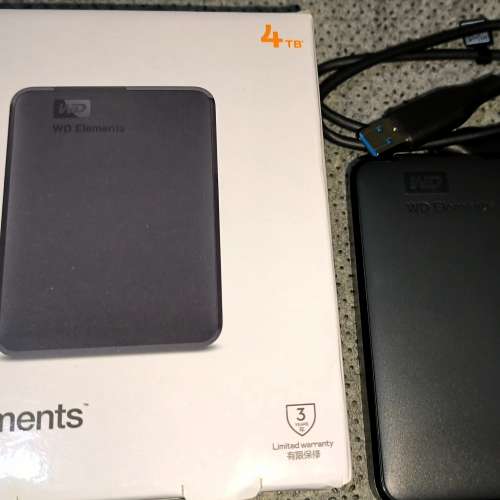 WD Elements 4TB 2.5" 外置硬碟 w/天馬G 懷舊復古遊戲 模擬器