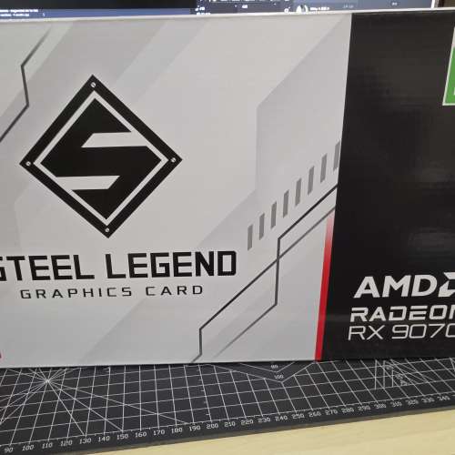 國行 ASRock RX 9070 XT Steel Legend 16GB