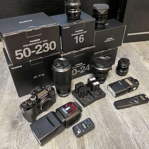 xt4 連 鏡頭全套