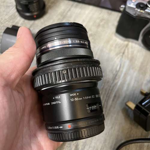 olympus em5 12-50mm & 60mm macro