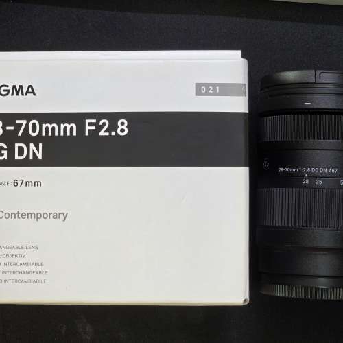 SIGMA 28-70mm F2.8 DG DN  Contemporary 鏡頭L mount Leica Lumix
