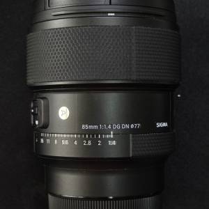 Sigma 85mm f1.4 DG DN Art 鏡頭L mount Leica Lumix