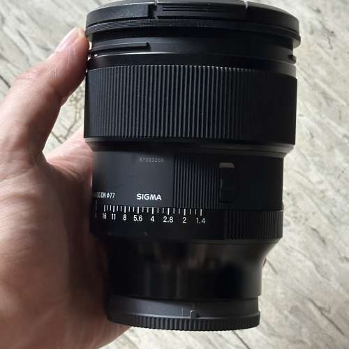 Sigma 85mm F1.4 DG DN Art Sony E-mount 有盒保護鏡