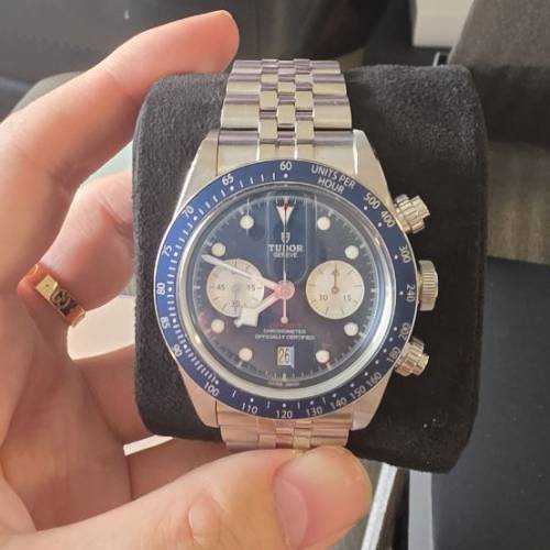 全新 未用品 帝舵表 TUDOR Black Bay Chrono 41mm 藍色款（型號：M79360B-0002) 專...