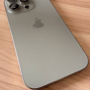 iPhone 16 Pro 256GB 原色鈦金屬 90% New (with AppleCare+ until 16/11/26)