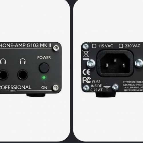 lake people g103 mkii 德國制 錄音室設備耳擴