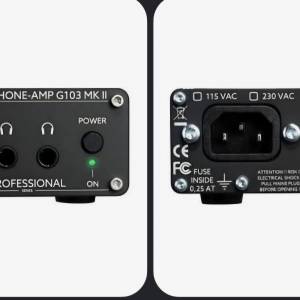 lake people g103 mkii 德國制 錄音室設備耳擴