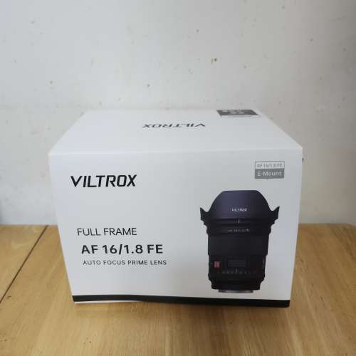 Viltrox 16mm F1.8 E mount