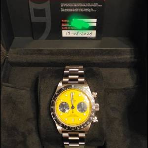 全新 TUDOR BLACK BAY CHRONO 39 YELLOW  Watch Ref. M79310N 大黄蜂