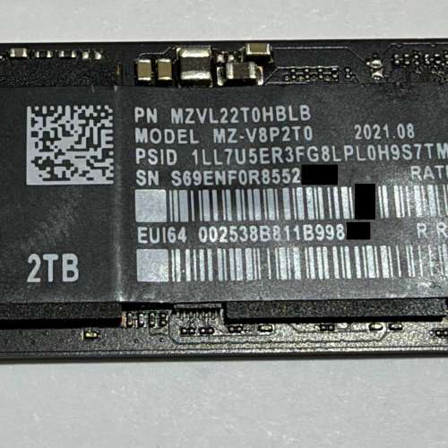 2TB Samsung 三星 980Pro  M.2 nvme SSD 1