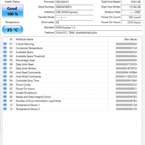2TB Samsung 三星 980Pro  M.2 nvme SSD 1