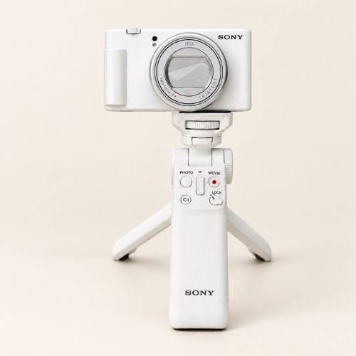 Sony ZV-1M2 白色 + GP-VPT2BT + 3粒原廠 NP-BX1 + 雙槽充電器
