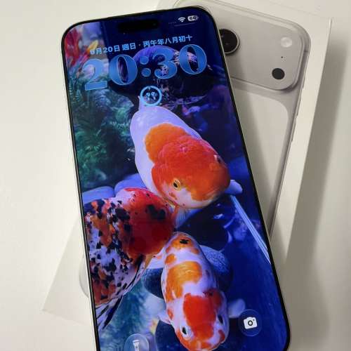 iPhone 17 Pro Max  1T 行貨 , 銀色 (新嘅一樣,適合完美主義者)