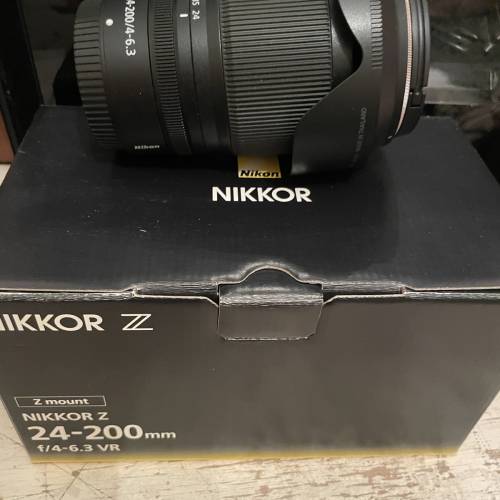 Nikon Z 24-200mm F4-6.3VR 連 protanle UV filter