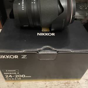Nikon Z 24-200mm F4-6.3VR 連 protanle UV filter