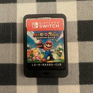 Nintendo Switch 瑪利歐＋瘋狂兔子 王國之戰 99%新 非常少玩同新淨 全新一樣 只遺失...