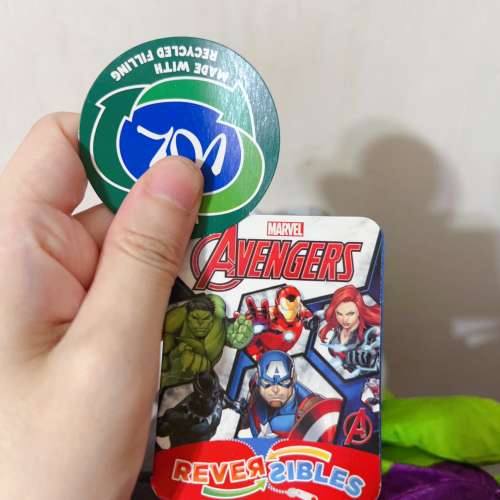 睇下文‼️《買一得三》歐美全新正版 Marvel Avengers Hulk & Thor Reversible Plush