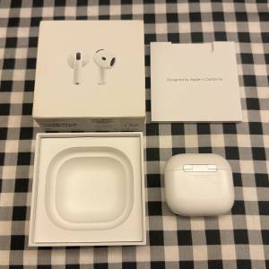 Apple AirPods 4 Type C 藍牙耳機 行貨 95%新 非常少用 操作功能全正常 耳機全新一...