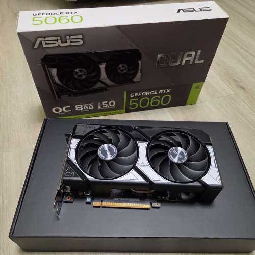 ASUS DUAL GeForce RTX 5060 OC 顯示卡