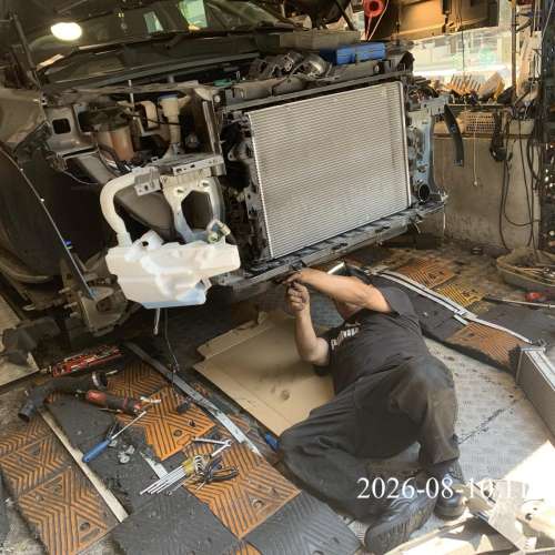 Land Rover discovery 5 range rover evoque BMW /寶馬 更換 水泵 水膽 水箱 風扇