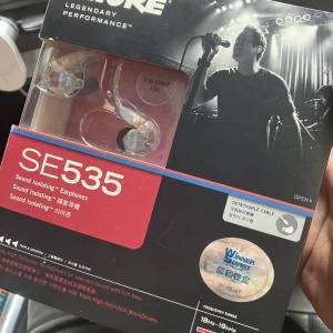 Shure Se535 99% new 平放 送fiio ka13