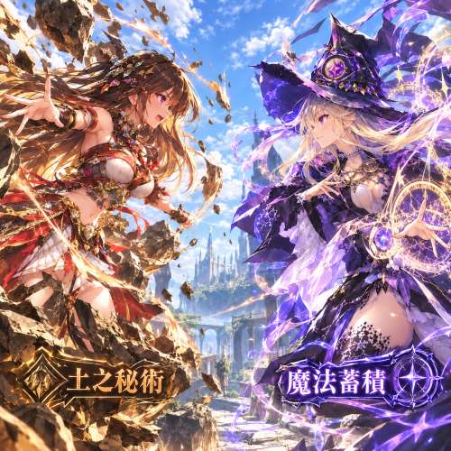 巫師內訌 魔法增幅 VS 土之秘術 闇影詩章 ptcg以外選擇