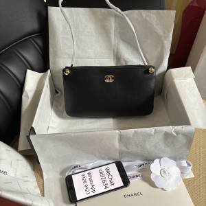 Chanel 26s 極簡Hobo腋下包