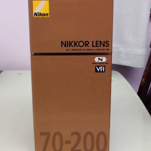 Nikon AFS 70-200mm f/4G WD VR