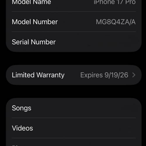 iPhone 17 Pro 1TB Orange