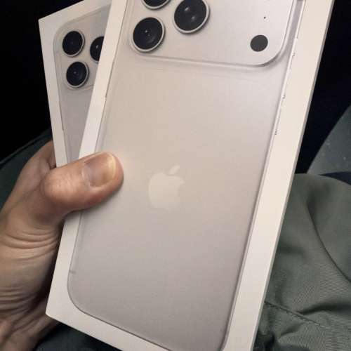 [全新行貨] iPhone 18 Pro Max 512gb 銀色 全新 SILVER