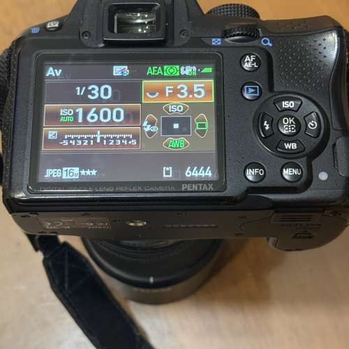 PENTAX K-30 數碼單鏡反光相機連18-135鏡頭