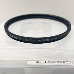 Nikon 62mm Nc Neutral Filter   透明鏡頭保護鏡