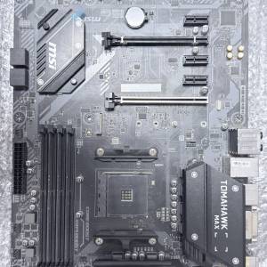 二手 MSI B450 TOMAHAWK MAX II B450 DDR4 AM4 ATX MB