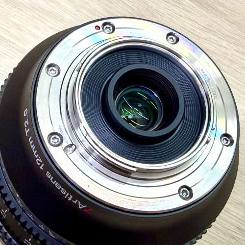 七工匠 7Artisans 12mm T2.9 電影鏡(M43 mount)