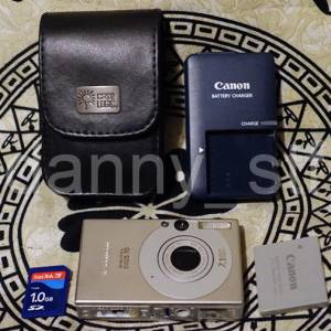 Canon Digital IXUS 70 港行 日本制造 文青系 大熱款 f/2.8大光圈 CCD 網紅機 超級...
