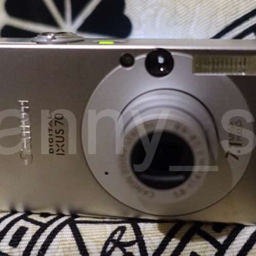 Canon Digital IXUS 70 港行 日本制造 文青系 大熱款 f/2.8大光圈 CCD 網紅機 超級...