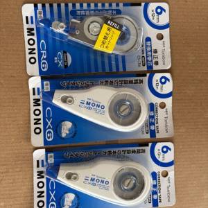 Tombow MONO CX6 修正帶 (3件裝)