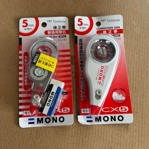 Tombow MONO CX5 修正帶連補充裝