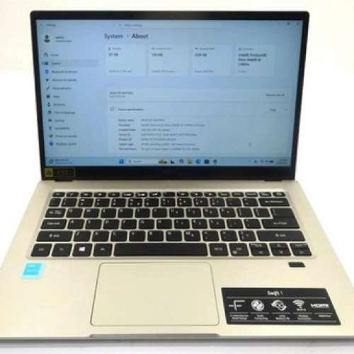 Acer Swift 1 SF114-34 (N20h2) 14.1" FHD  Pentium N6000, 8GB 256GB SSD