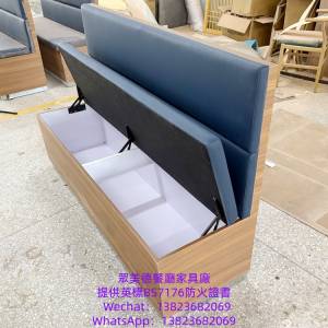 #富美家膠板梳化 #訂造長條卡位梳化 #防火證書卡位 #餐廳枱櫈梳化訂造 #訂做家私沙...