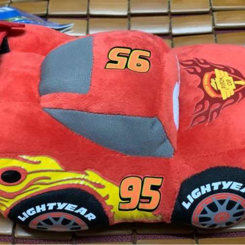 全新Hot wheels 紅色車仔布公仔