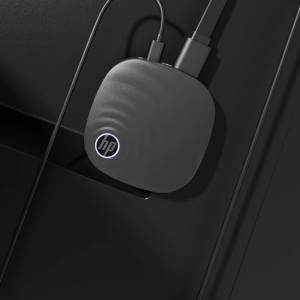 HP 1080P HD (1080P @60Hz True HD) Wireless Display Adapter &ndash; 2.4G/5.8G Dual ...